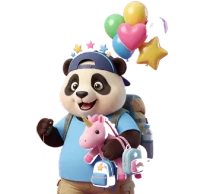 Panda viajero en Orlando
